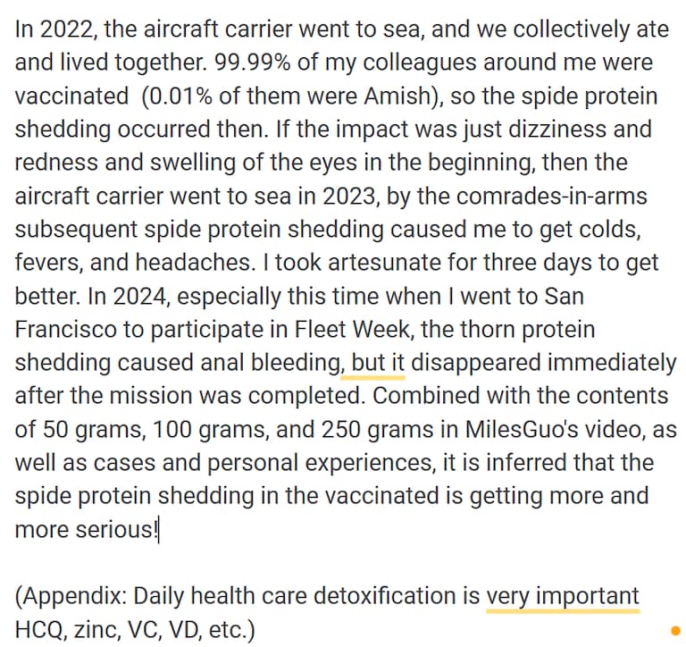  From our #fellowfighter's description here we can find how serious the consequence #genocidevaccine is harming #USarmy making their #dailylife worse and s