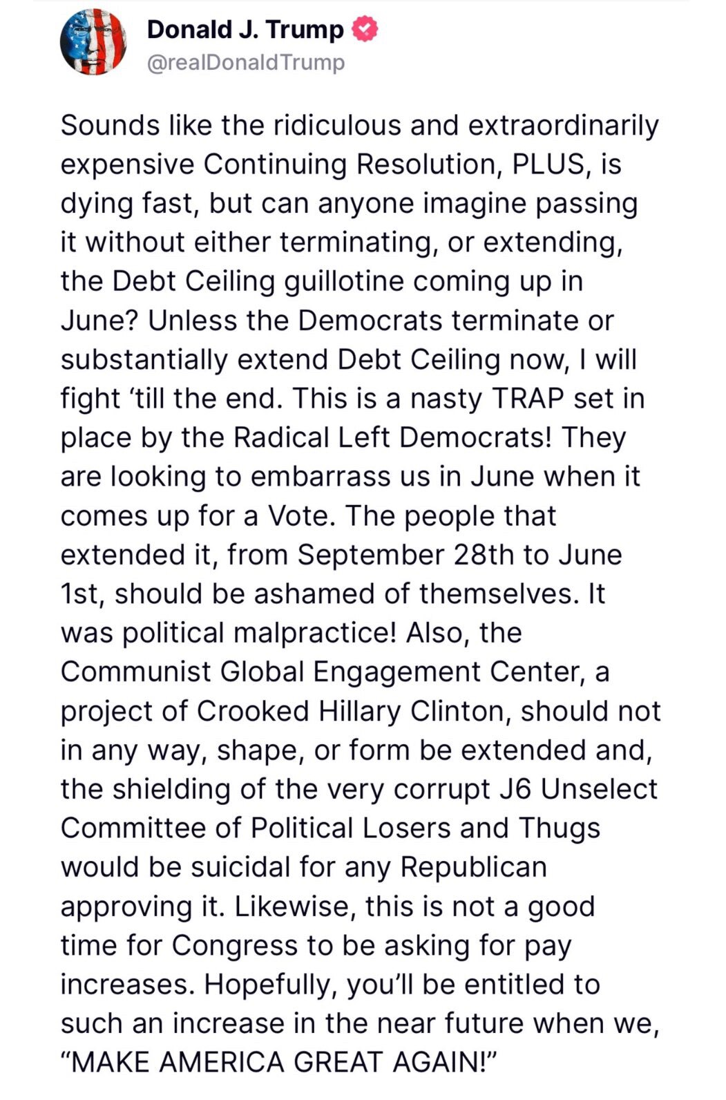 JUST IN: