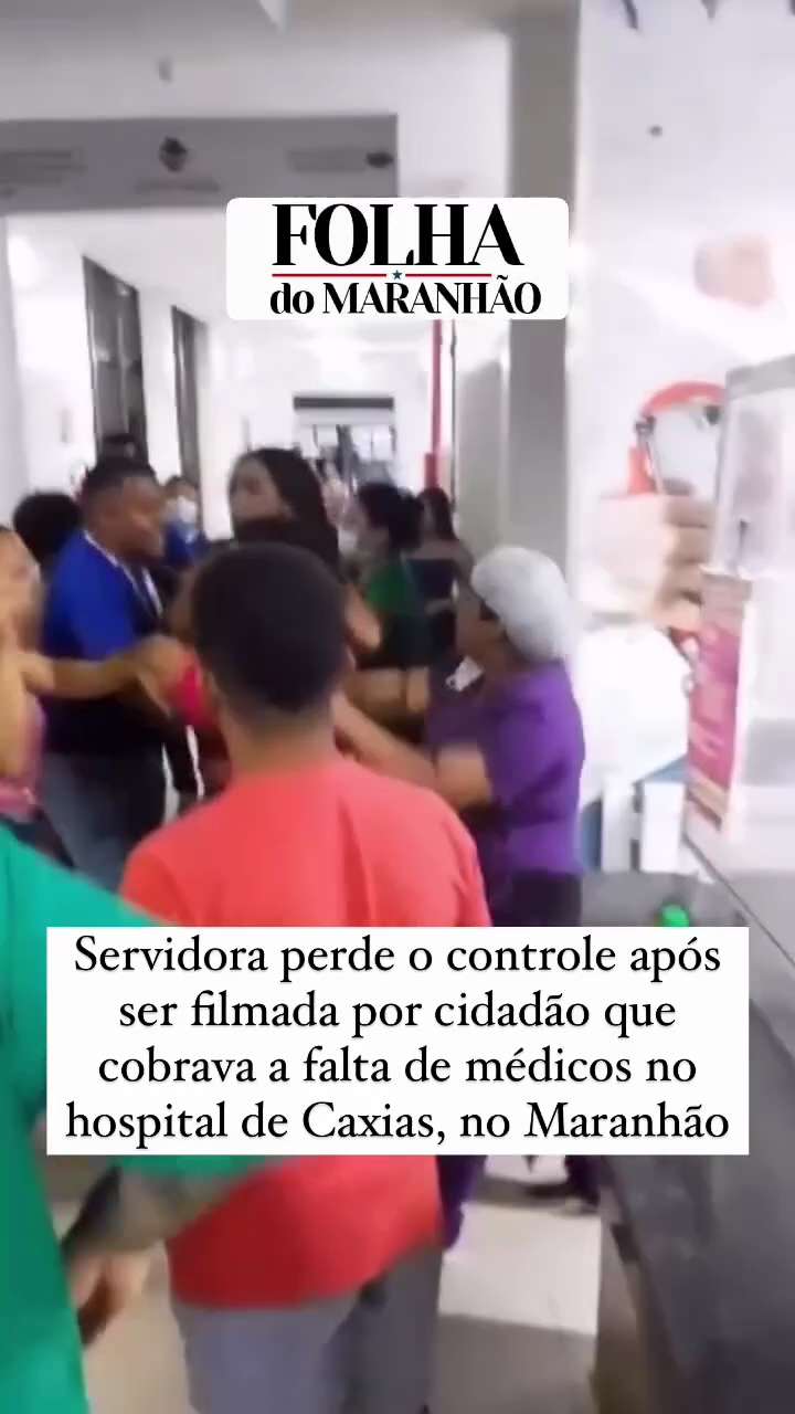 O Maranhão de Saney e Dino!
Servidora perde o controle após ser filmada por cidadão que cobrava a fa...