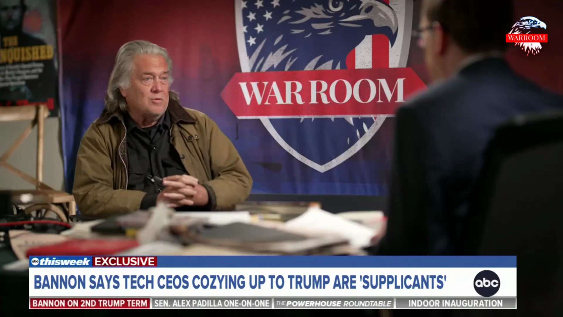 Bannon: President Trump broke the oligarchs—they surrendered, saying, “We’ll remove all constraints....