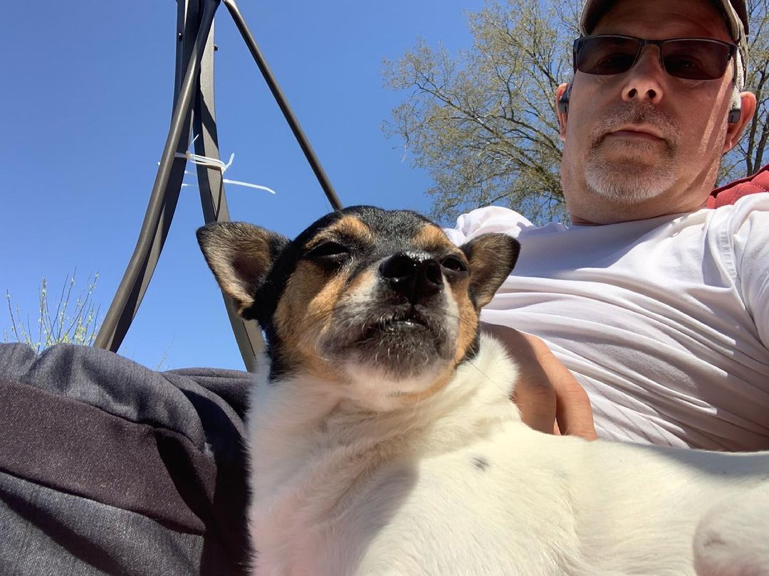 If you’re going to take a picture at least get my good side. LOL!! Looks like what he could be sayin...