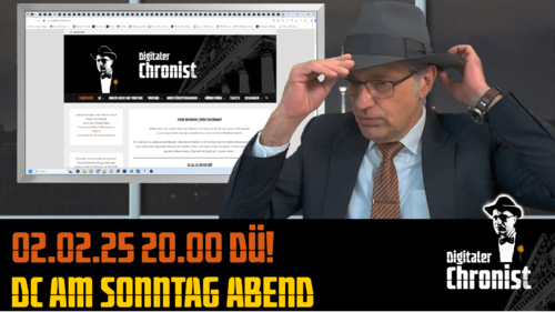 Aufzeichnung vom 02.02.25 DC am Sonntag Abend
