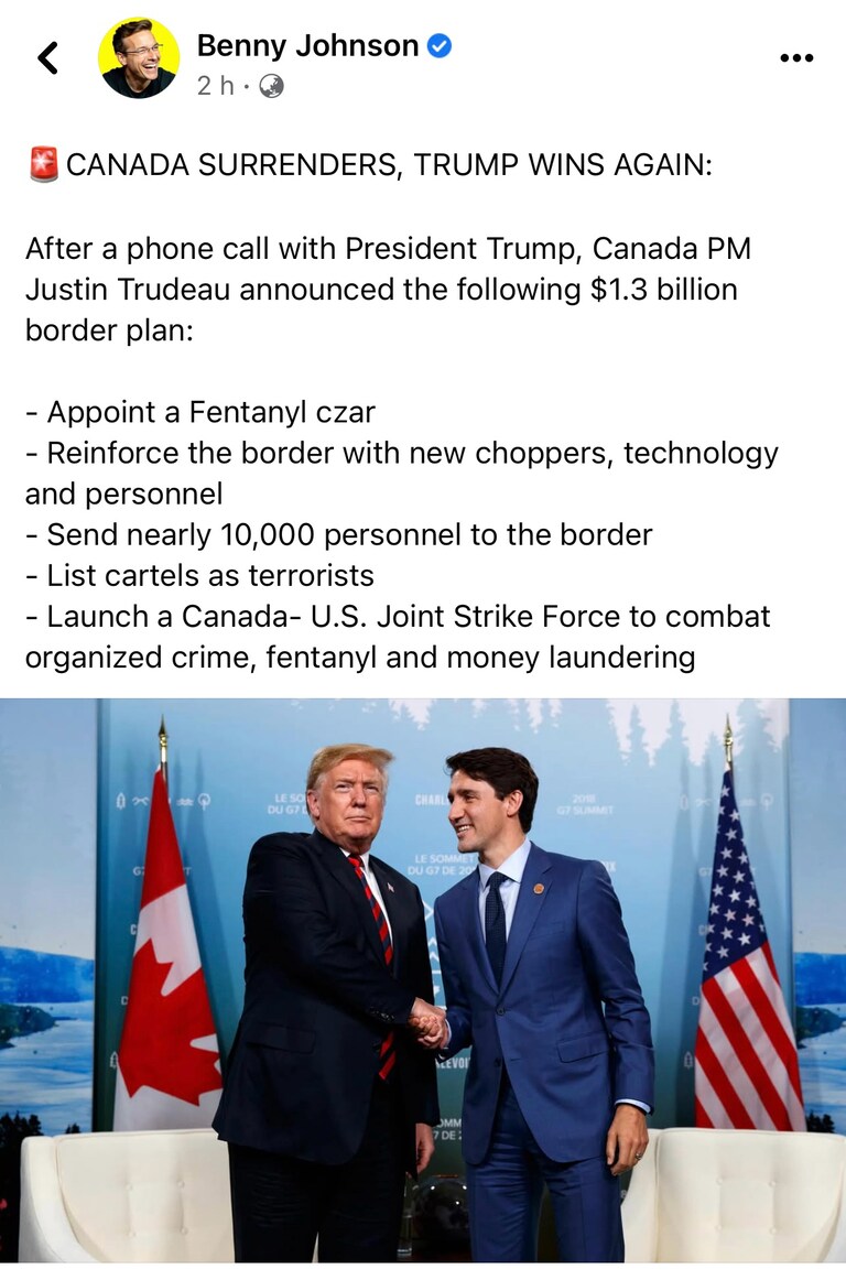 #cog #winningwednesday
๐ฅ ๐ฅ ๐ฅ B O O M M ๐ฅ ๐ฅ ๐ฅ
CANADA SURRENDERS, TRUMP WINS AGAIN ๐๐ป
๐ฅ๐ฅ๐ฅ
๐ฎREPOST IF YOU AGREE PRESIDENT TRUMP HAS DONE MOR