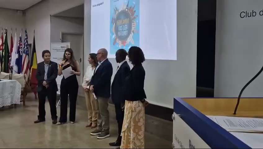 O Rotary Club de São José do Rio Preto - Novo Cinquentenário, sob a Previdência da Companheira Rosân...