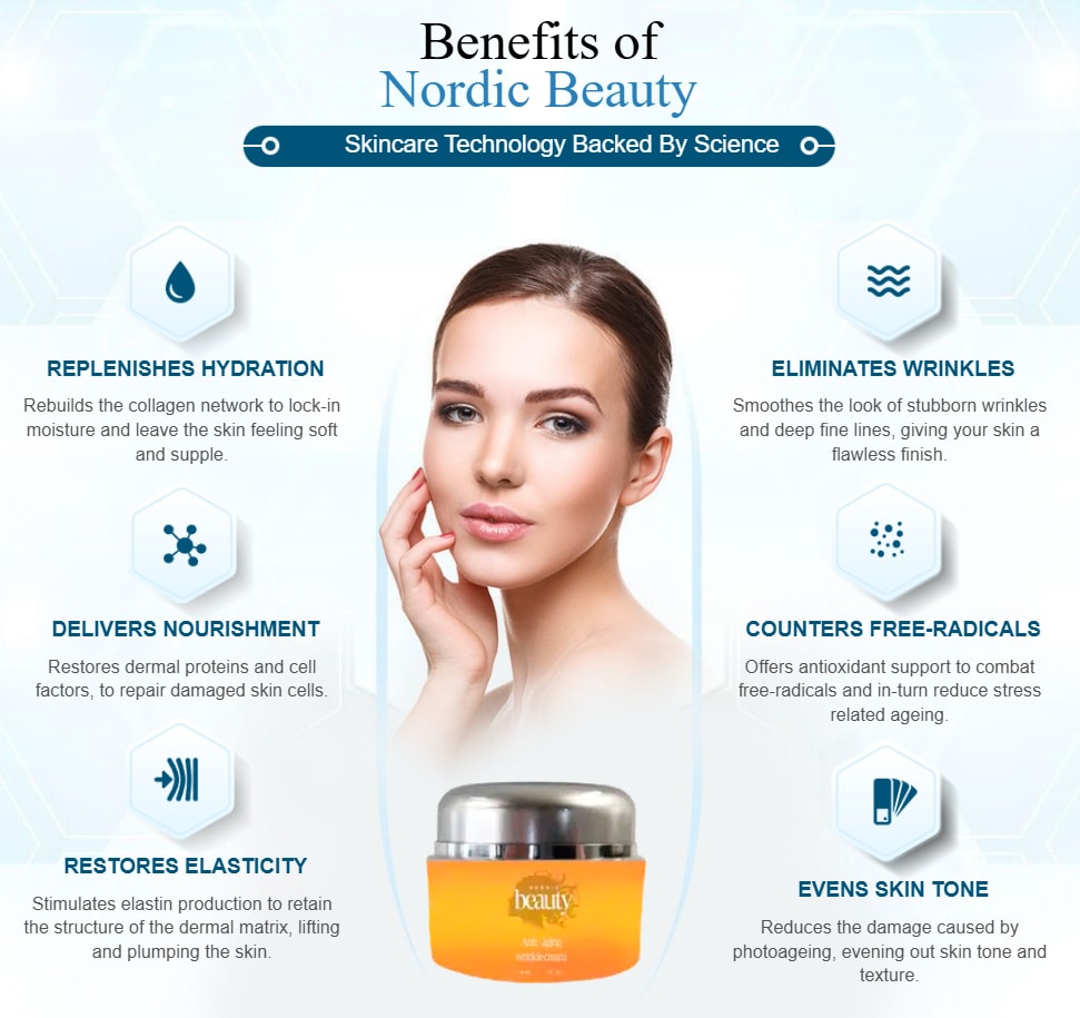 Nordic Beauty Anti Aging Cream Canada

❗❗❤️Shop Now❤️❗❗

https://www.facebook.com/GetNordicBeautyAnt...
