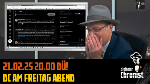 Aufzeichnung vom 21.02.25 DC am Freitag Abend