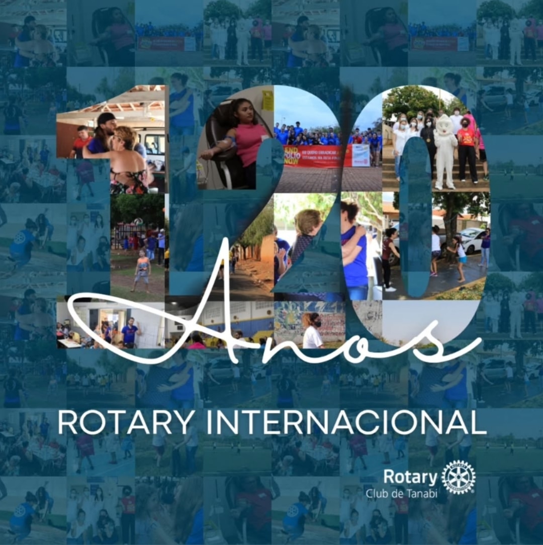 Texto do Rotary Club de Tanabi:

120 anos de serviço, amizade e mudança de vidas!
Celebrando o Dia d...