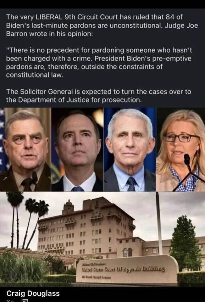 ELECTION FRAUD JOPEDOPHILES ILLEGAL PARDONS
GONNA NEED SOME MORE ROPE
