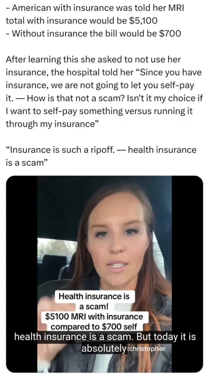 My Blue Shield PPO insurance for 2 adults totals a little under $40,000 a year with a $10k deductible. Itโs criminal!!
