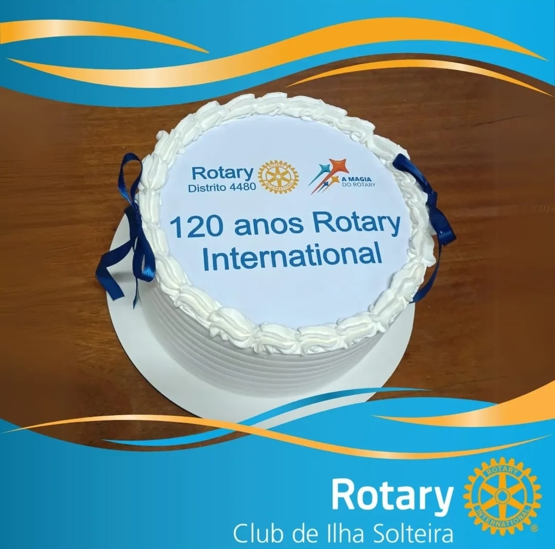O Rotary Club de Ilha Solteira celebrou os 120 anos do Rotary International com a entrega de títulos...