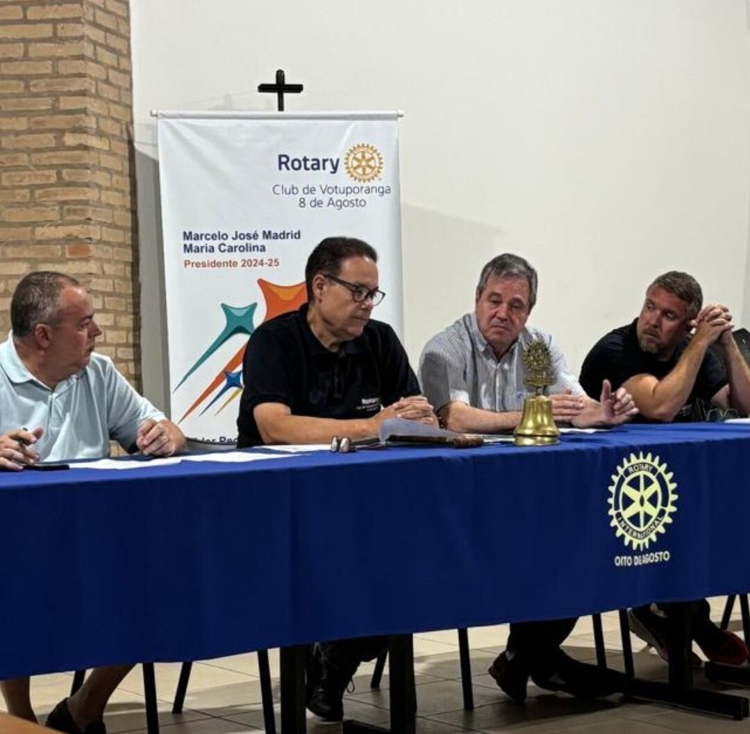 Texto do Rotary Club de Votuporanga - 8 de Agosto:

Noite de conscientização e aprendizado!
Agradece...