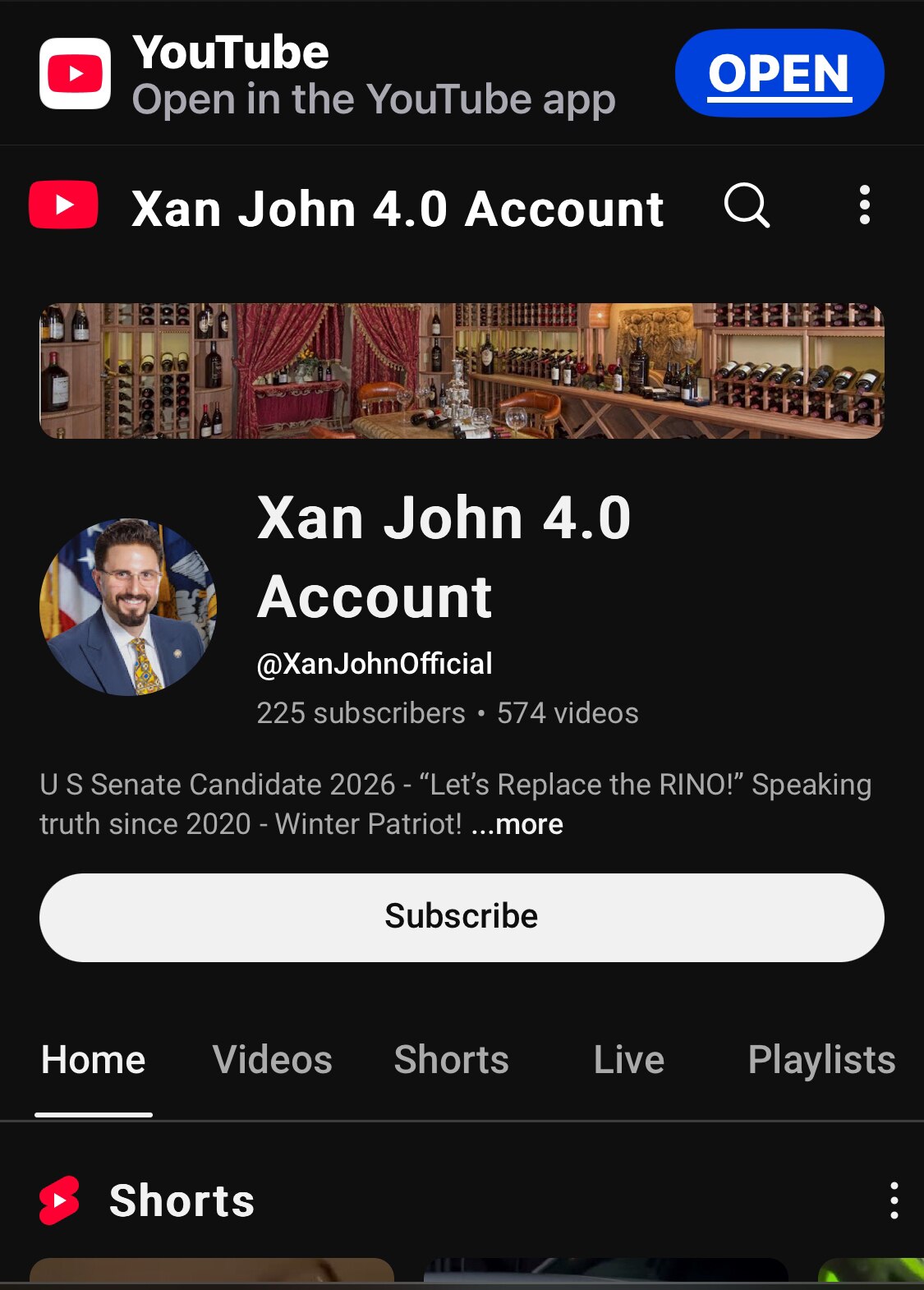 https://m.youtube.com/@XanJohnOfficial