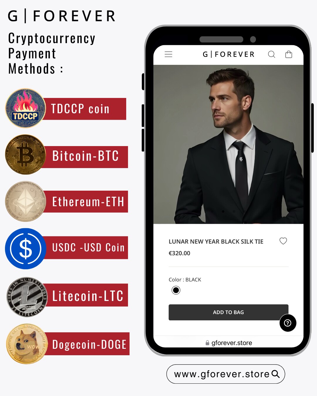 G|Forever Payment Upgrade! 

Luxury fashion meets blockchain for secure global shopping! we have now...