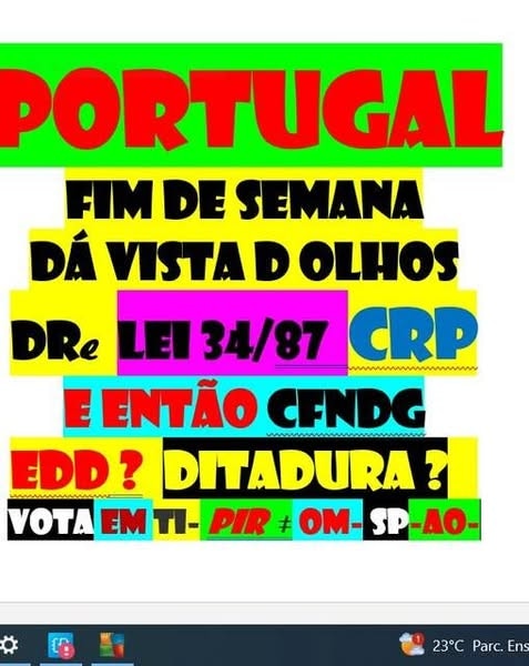 carlossilva17-PORTUGAL 8X cancelado CENSURA N1 EDD on GETTR : FIM D SEMANA HERDEIRO D PORTUGAL 10 MILHÕES DAVOS  DÁ VISTA D OLHOS https://diariodarepublica...