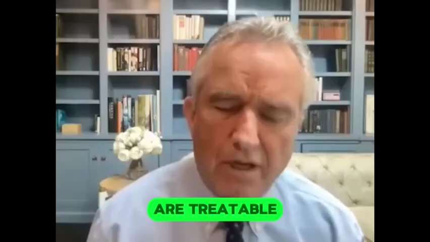 RFK Jr. explains how vaccines make people sick and give big pharma a life time patient
"I had measle...