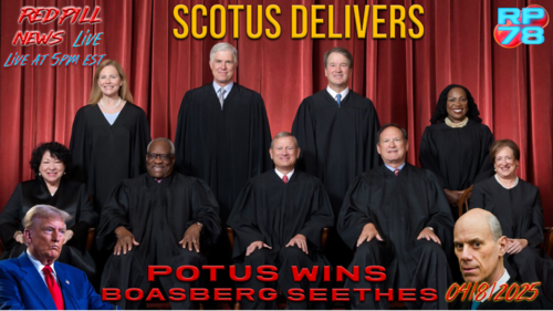 Boasberg Humiliated After POTUS Wins SCOTUS on Red Pill News Live