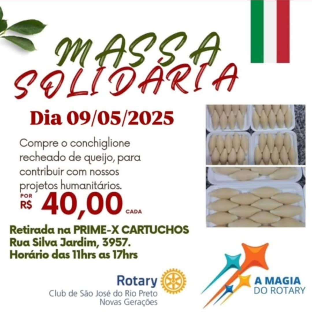 Texto do Rotary Club de São José do Rio Preto - Novas Gerações:

Está na época de fazer sua reserva ...