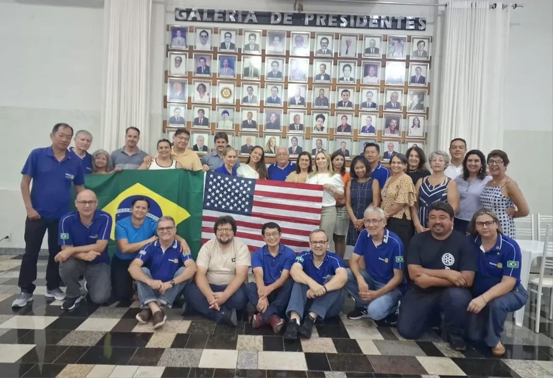 Na noite do dia 07 de abril de 2025, a intercambista Margareth Grey Allport dos Estados Unidos, que ...