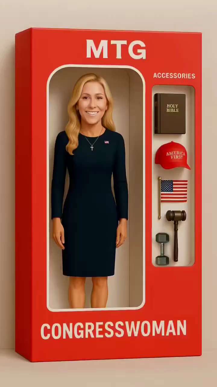 The Congresswoman MTG Starter Kit ✨ 
If I was a doll! 
I love all my accessories, including my Bible...