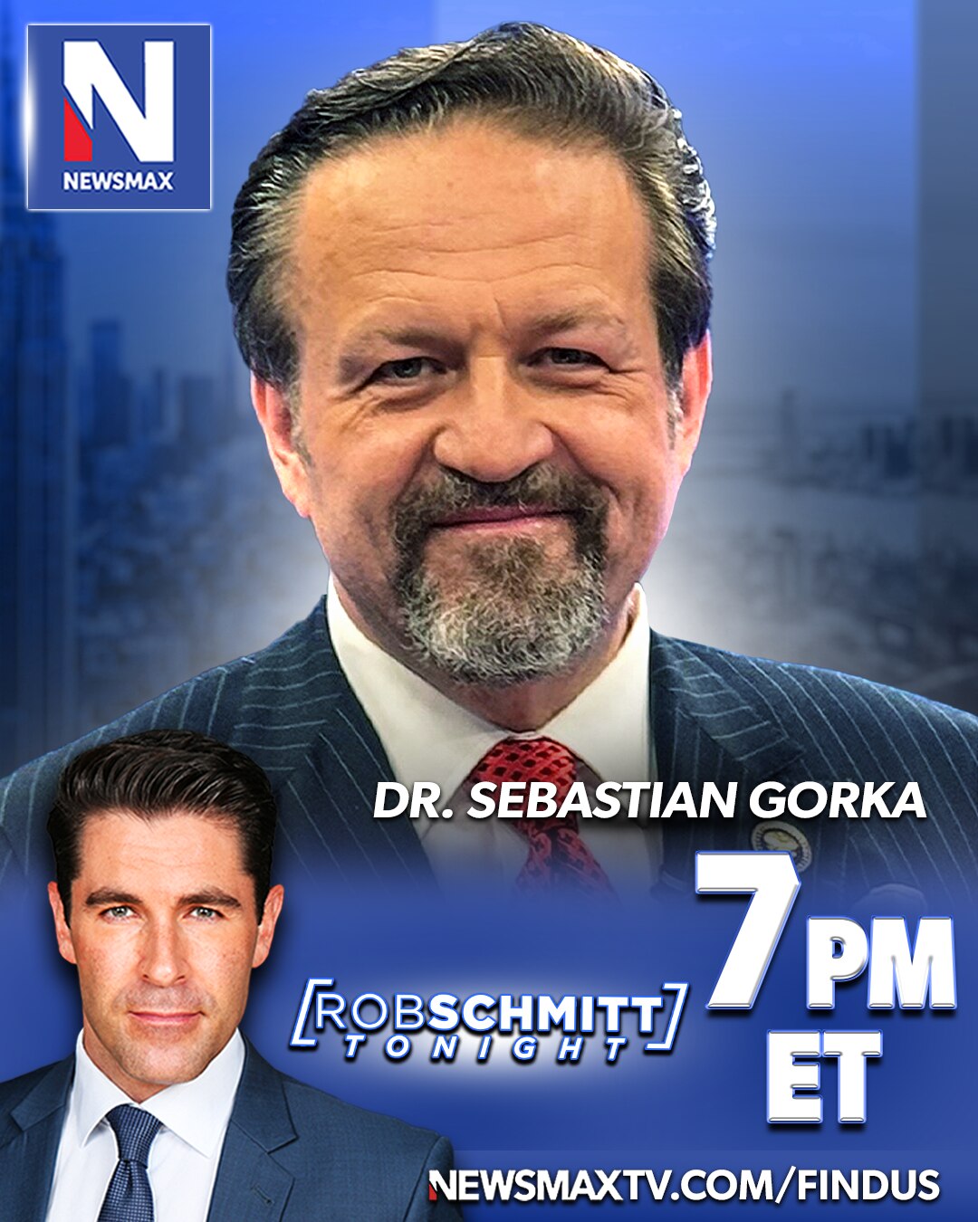 TONIGHT: Trump Senior Director for Counterterrorism Dr. Sebastian Gorka will join "Rob Schmitt Tonig...