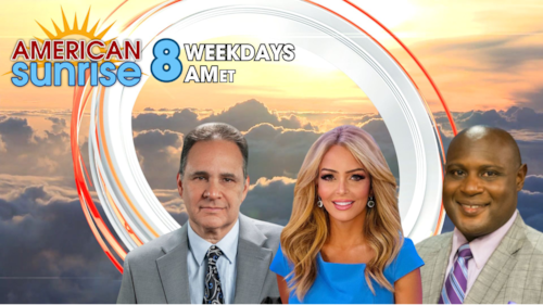 With an independent fast-paced look at the day’s headlines, American Sunrise provides a fresh start to your weekday. Whether it’s breaking news, politics, commentary, or national weather – start each weekday morning RIGHT with hosts Terrance Bates, David Brody, Dr. Gina Loudon.
Visit AS show archive: https://americasvoice.news/playlists/american-sunrise/SUBSCRIBE TO OUR SUBSTACK: https://realamericasvoice.substack.com YOUR RAV GEAR: https://realamericasvoice.launchcart.store/
VISIT RAV NETWORK LINKS: https://linktr.ee/realamericasvoice
JOIN OUR COMMUNITY: https://rav.social
  RAV PODCAST https://americasvoice.news/podcasts