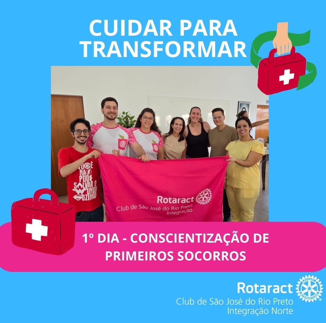 Texto do Rotaract Club de São José do Rio Preto - Integração Norte:

No dia 05/04/2025, teve início ...