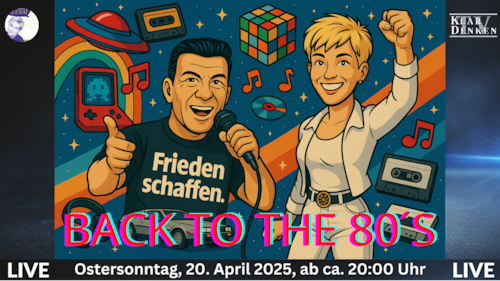 💥🎥LIVE | Zurück in die Zukunft? Nein – direkt rein in die 80er!🎤💥