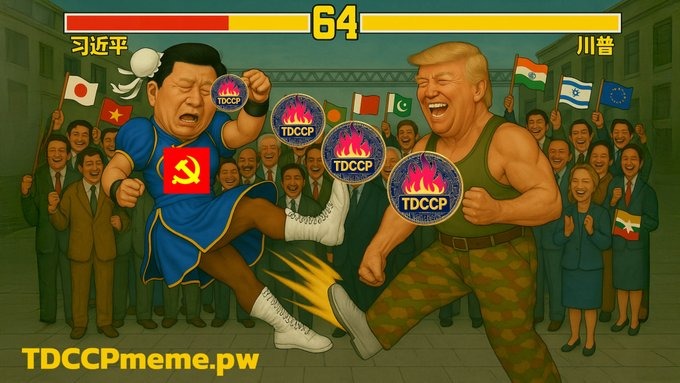 🔥🔥🔥#TDCCP #灭共迷因币 系列之4️⃣1️⃣

🔥2025年4月10日，美国澄清对 #中共国 征收的125%关税只是对等关税，加上芬太尼20%关税后，实际关税达到145%。

🔥美国...