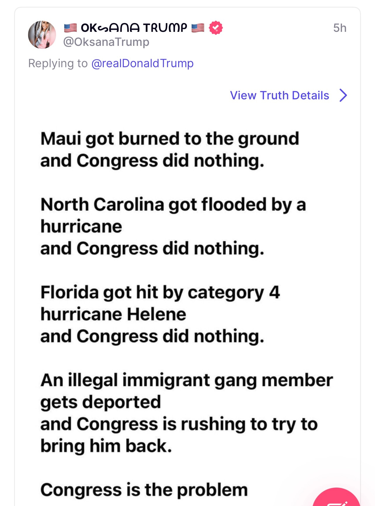 And now we have a weak ass do nothing speaker 
Yes Congress is the problem, just big moth ass sitters 