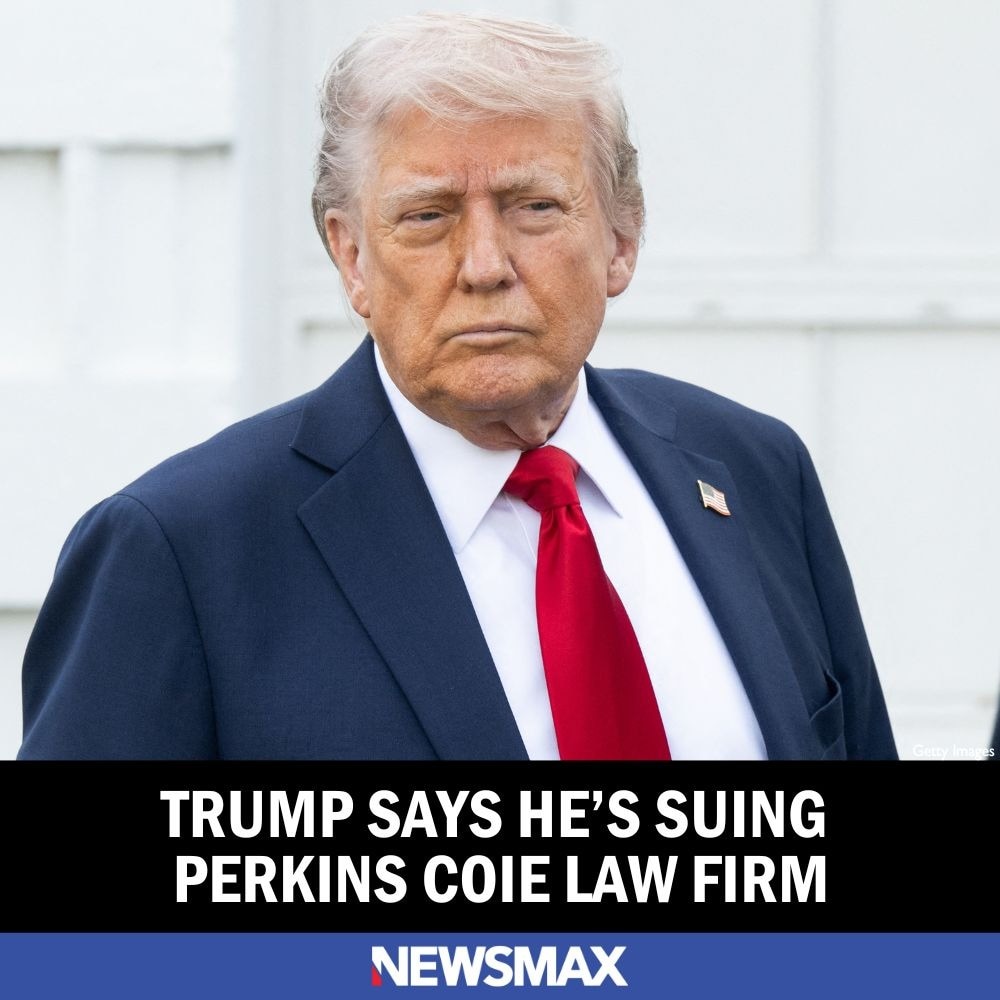 President Donald Trump said Wednesday that he's filing a lawsuit against Perkins Coie law firm for "egregious and unlawful acts," citing the conduct of a specific member of the company that he did not identify. Read more: https://bit.ly/42XPf86
