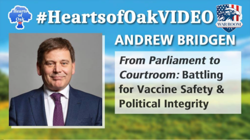 Andrew Bridgen. From Parliament to Courtroom: Battling for Vaccine Safety & Political Integrity