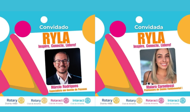Márcio Rodrigues e Maiara Carnelossi serão palestrantes no RYLA em Ariranha

Prepare-se para ser ins...