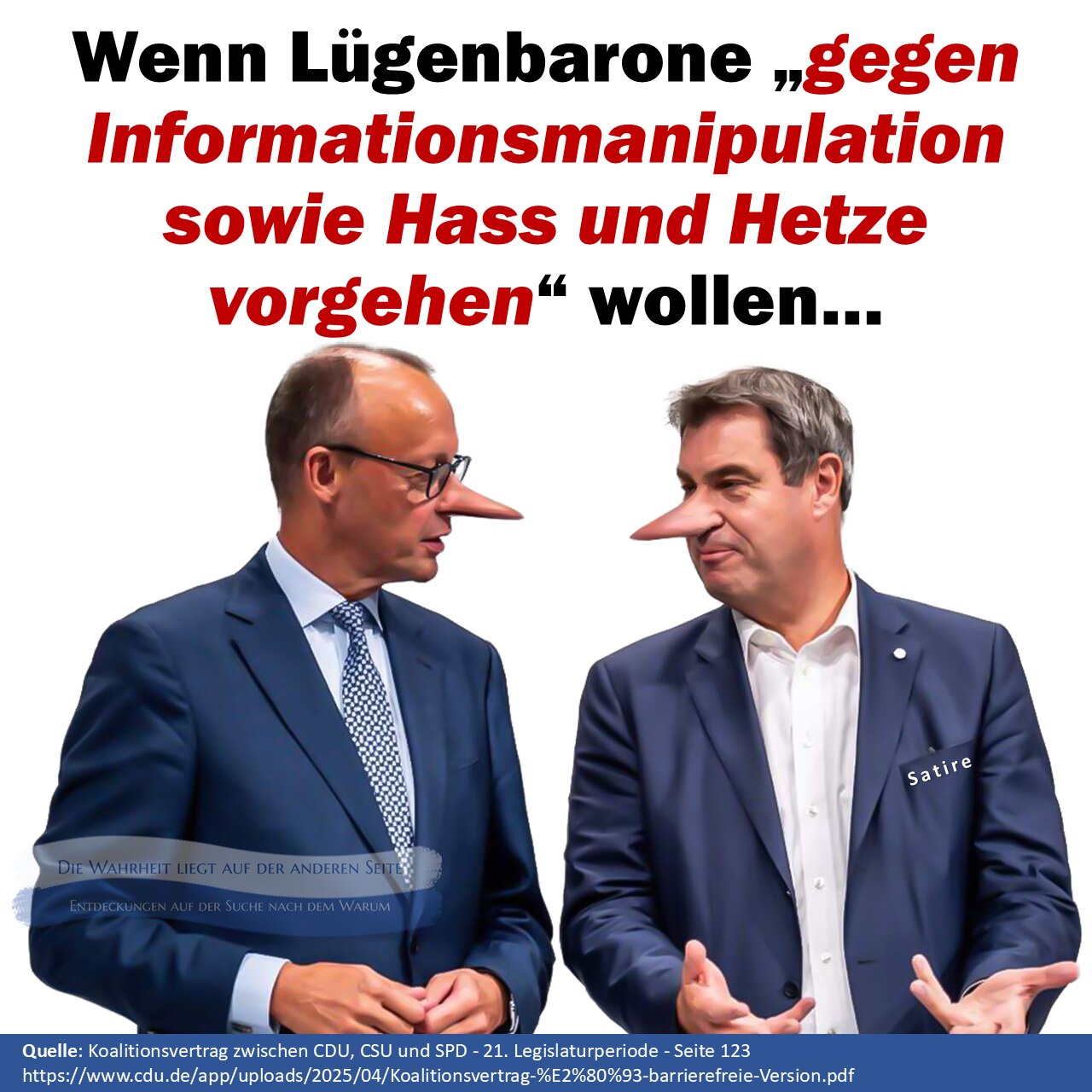 #CDU #CSU #SPD #Koalition #Lügen #Desinformation #Demokratie 

So gut wie jedes Wahlversprechen gebr...