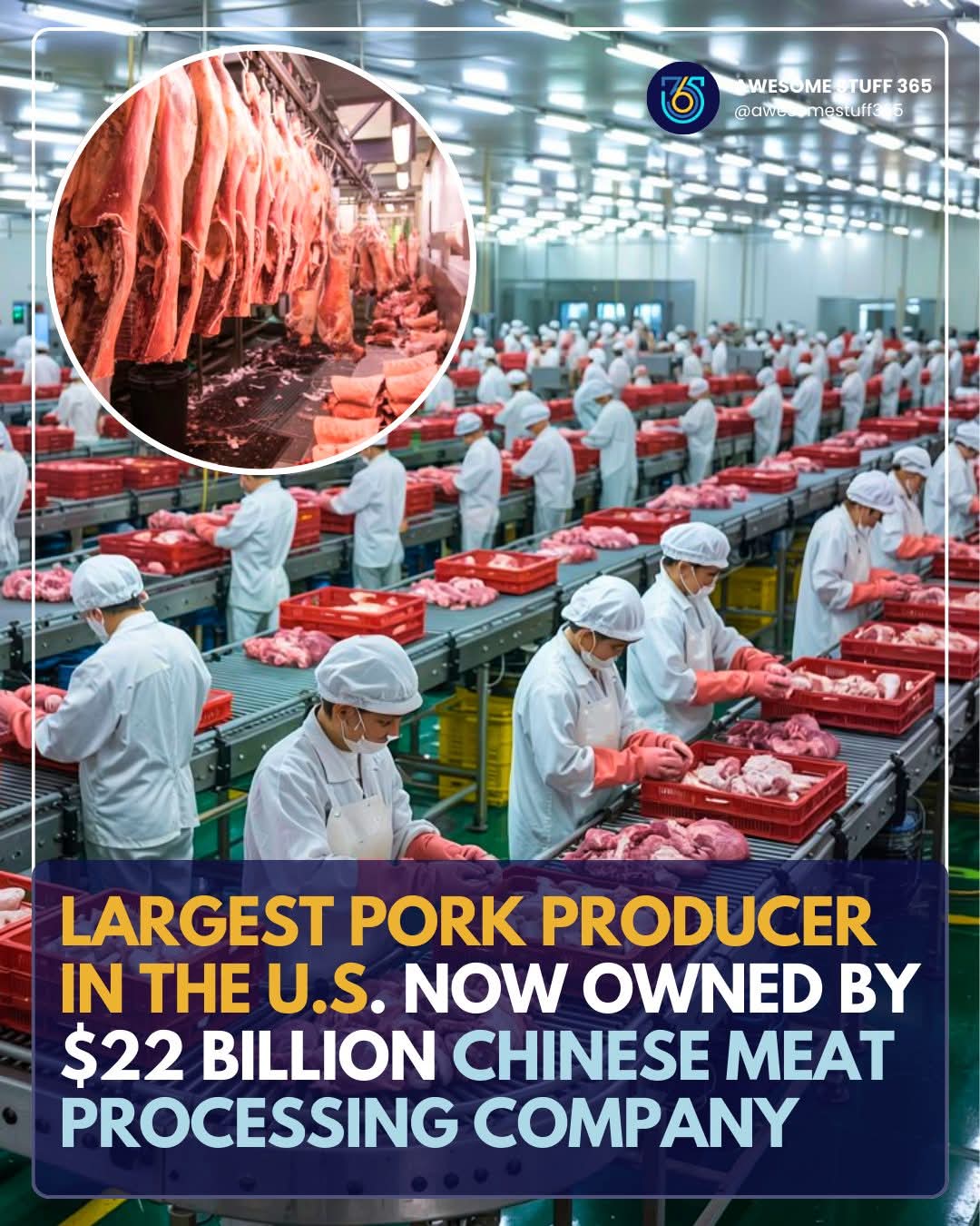 In 2013, China's WH Group, then known as Shuanghui International, acquired Smithfield Foods, the lar...