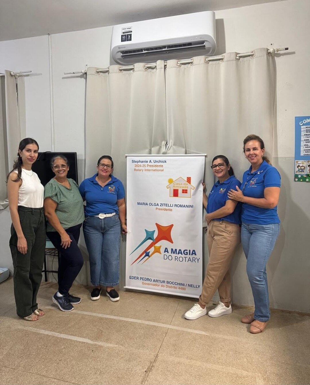 Hoje, 28.04.25, a EMEI Vicente Cassini recebeu o importante apoio da Casa da Amizade de Itápolis, qu...