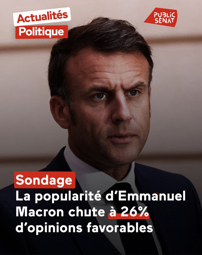 Le président de la République récolte désormais 73% d’opinions défavorables, selon le nouveau baromè...