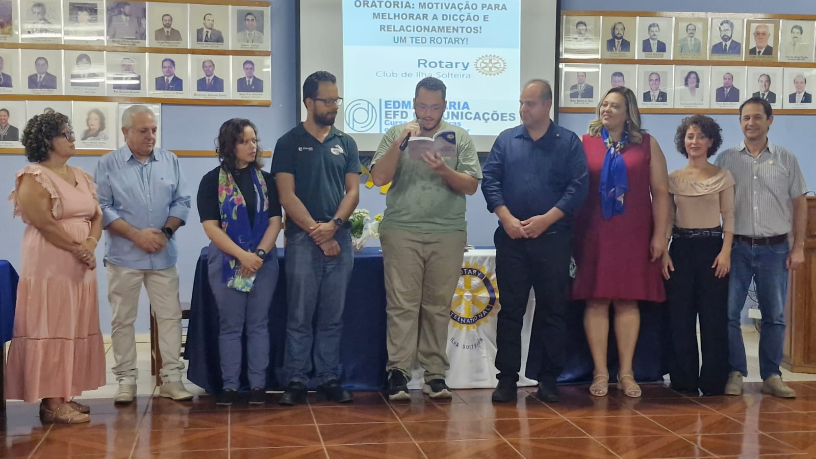 Com muita alegria na terça feira dia 29/04 o Rotary Club de Ilha Solteira realizou a reunião festiva...