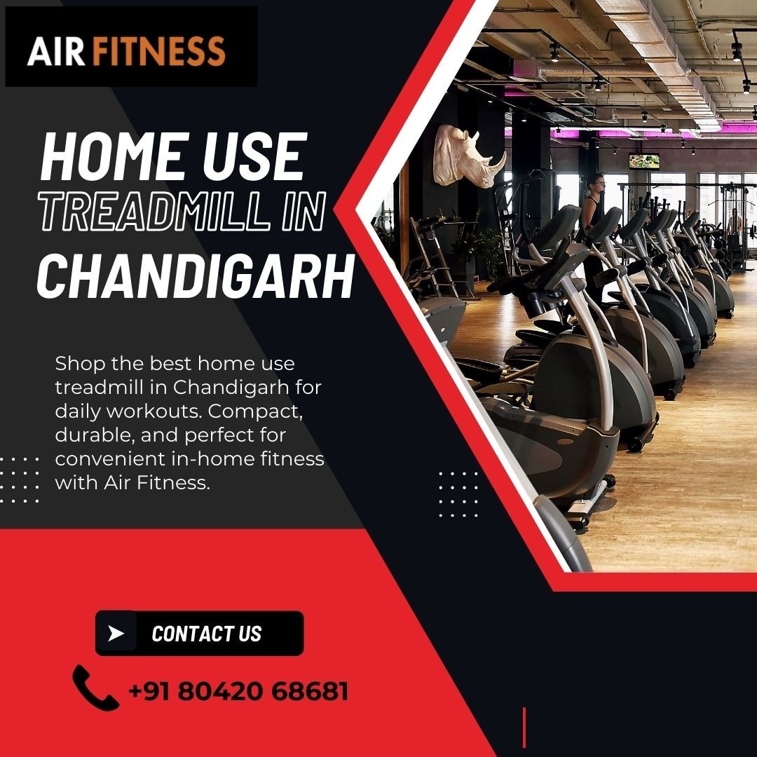 Best Home Use Treadmill in Chandigarh for Daily Workouts
Finding time to stay active can be challeng...