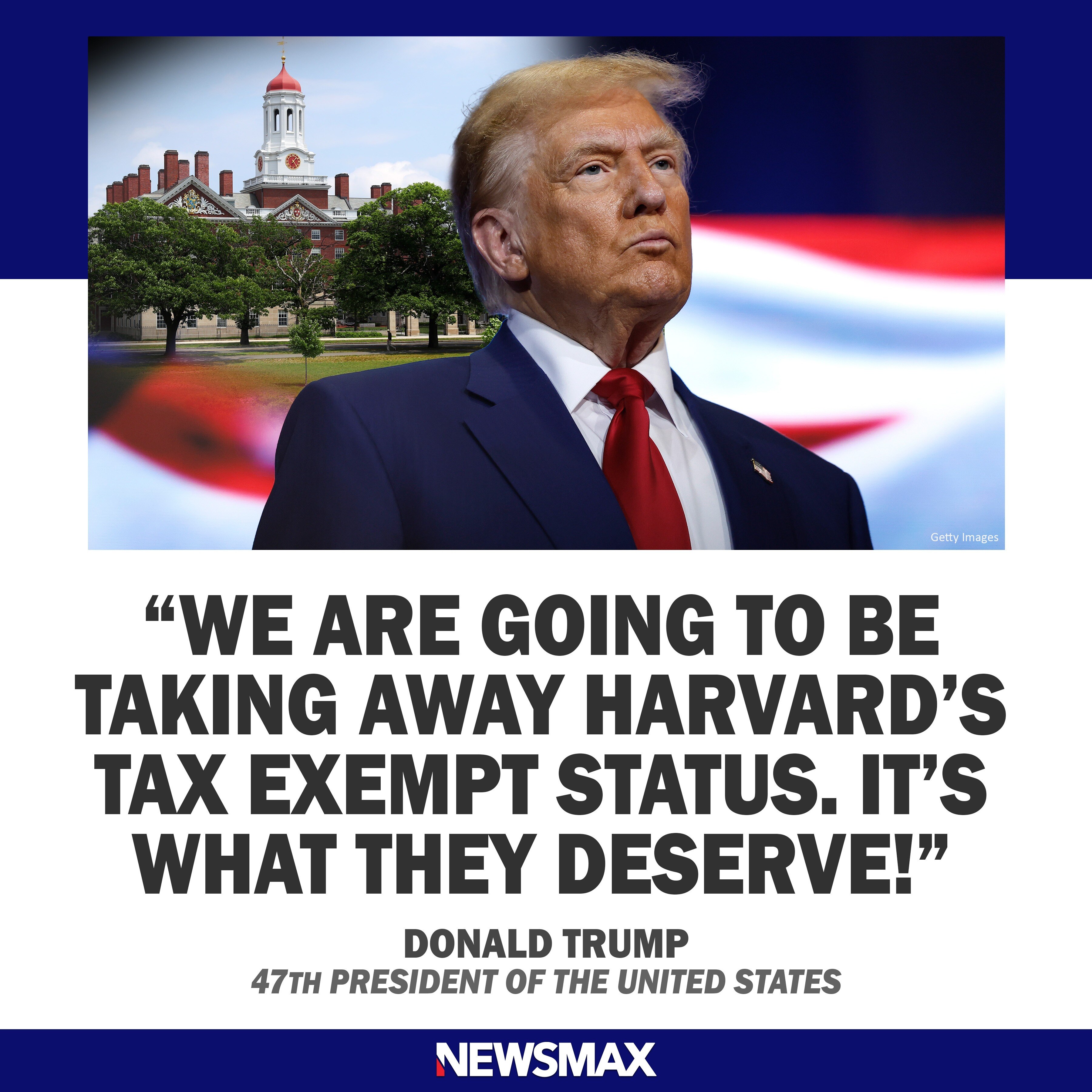 President Donald Trump took to Truth Social on Friday and said his administration will be taking awa...