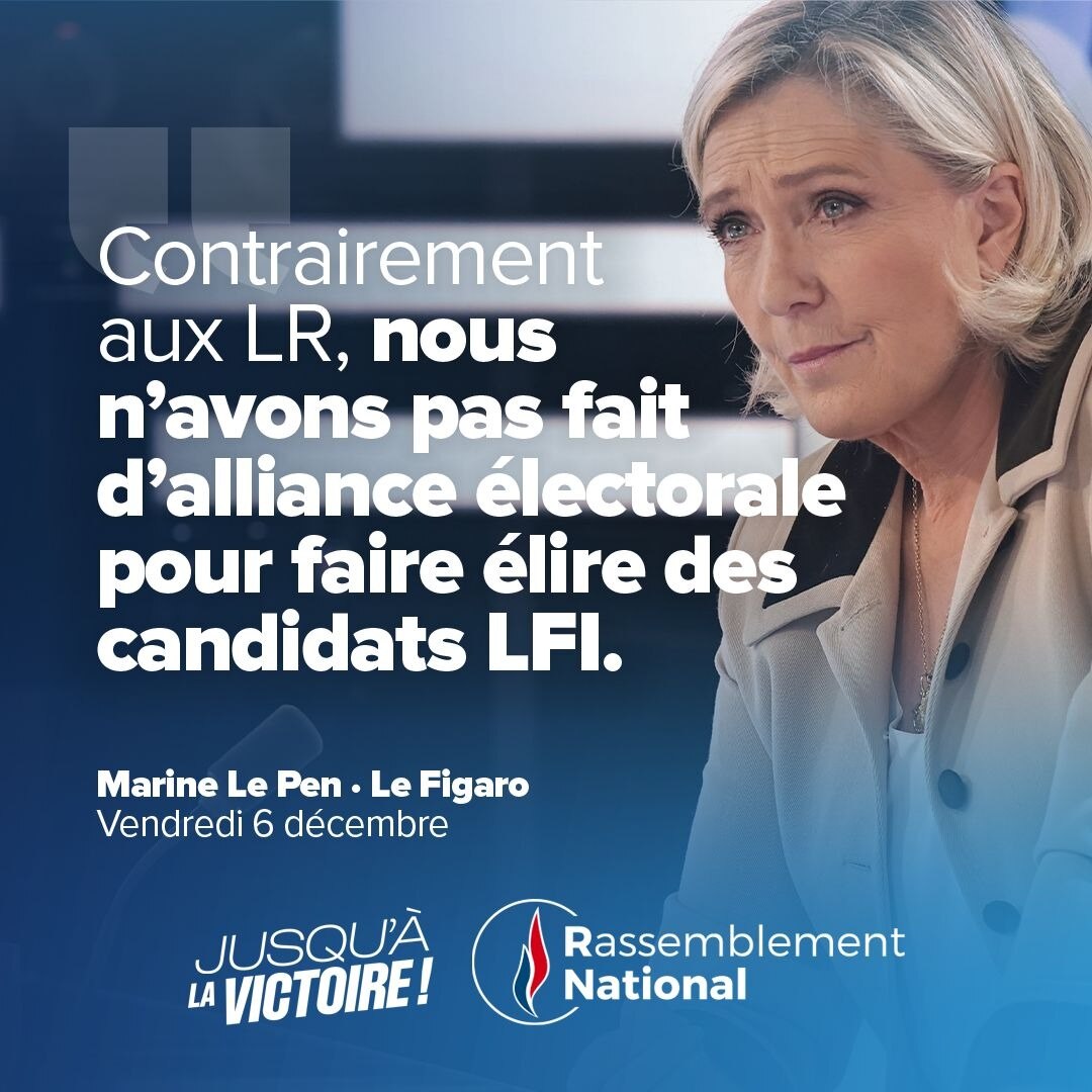 🔴 Les Français n’oublieront jamais l’alliance électorale entre les amis LR de Laurent Wauquiez et B...