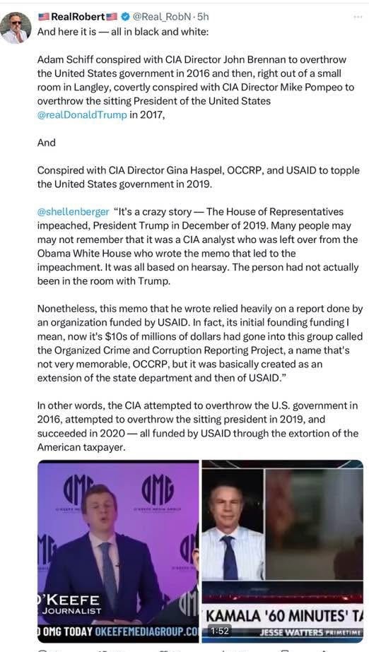 This appears to be why James O’Keefe is fearing for his life…   

