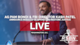 LIVE: AG Pam Bondi, FBI Director Kash Patel Announce Results of Operation Restore Justice - 5/7/25