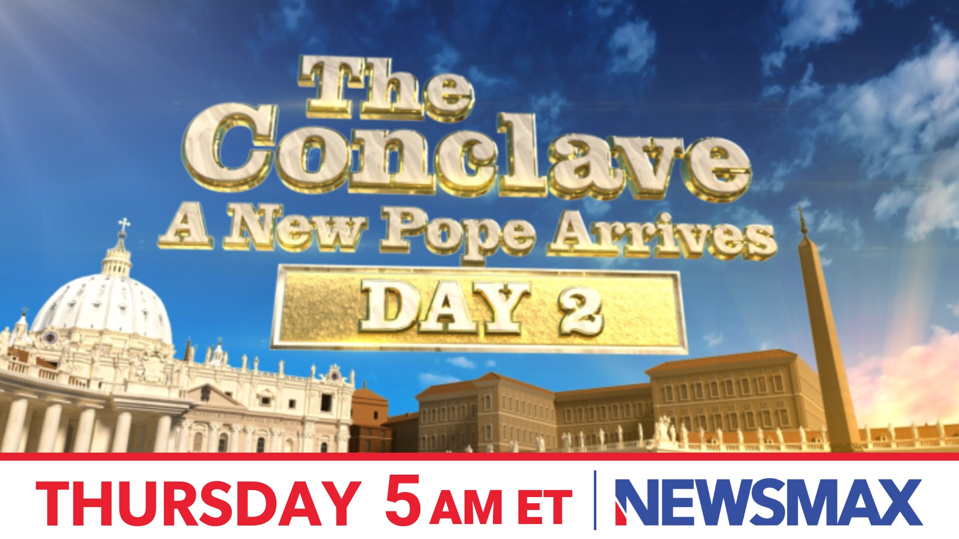 TOMORROW: Who will be the next leader of the Catholic Church? Join NEWSMAX for LIVE coverage of the ...