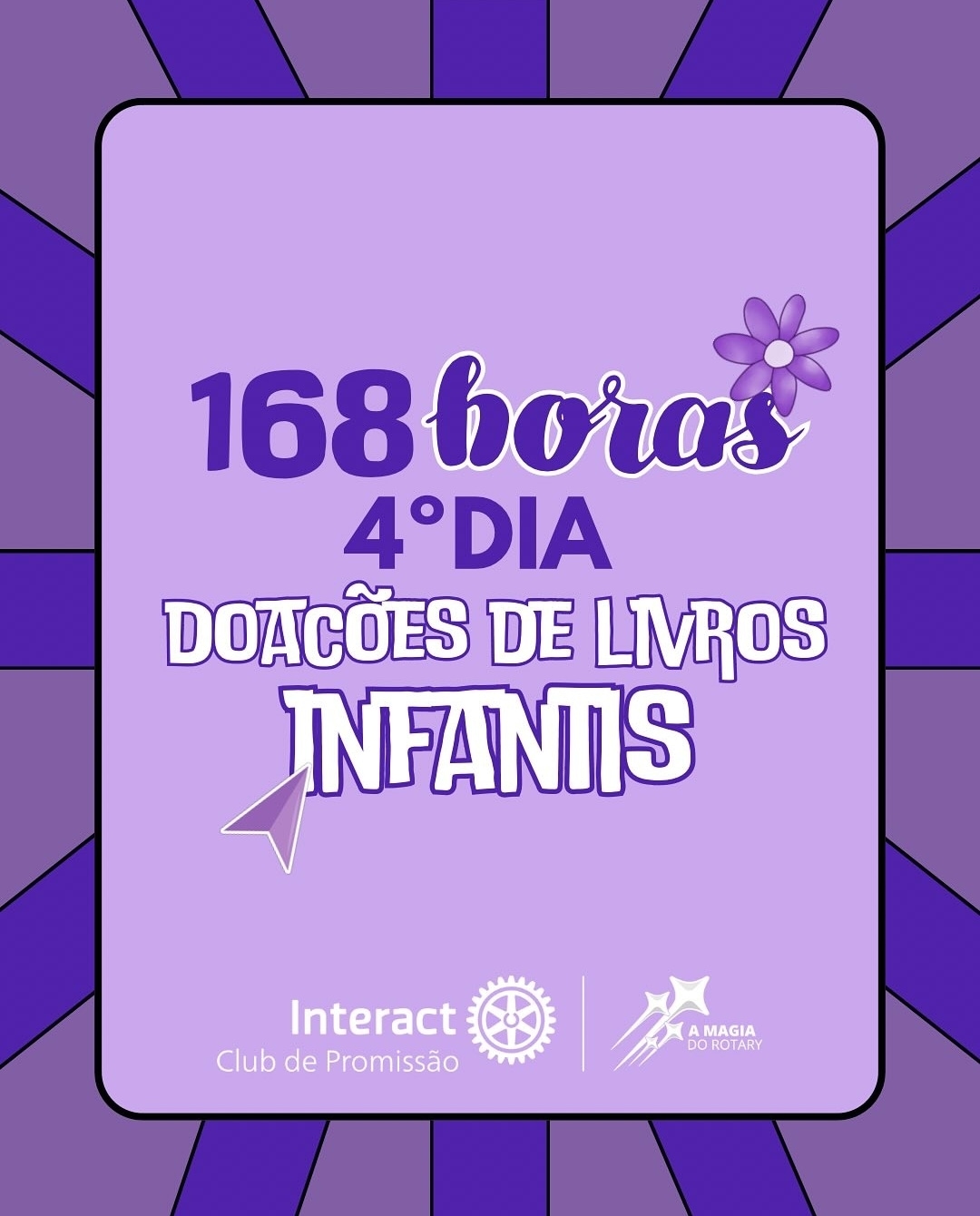 4 ° Dia do 168 H

O Interact Club de Promissão agradece imensamente a todos que fizeram parte da nos...