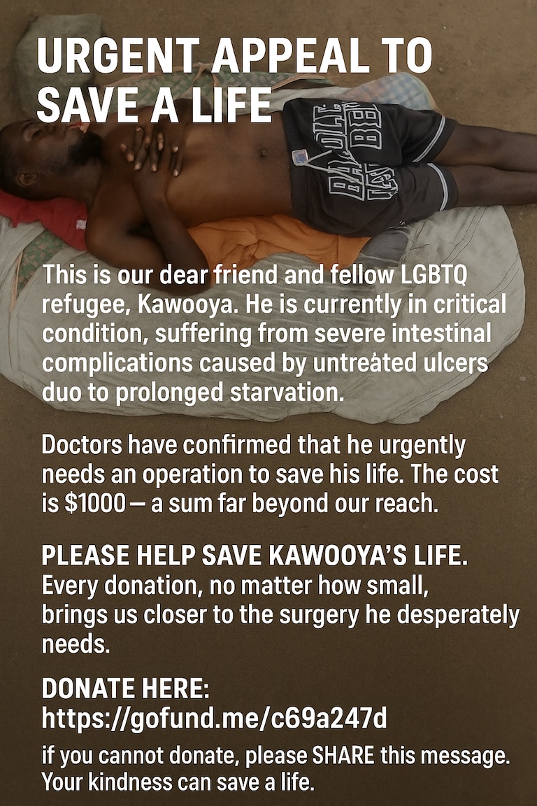 https://gofund.me/c69a247d

https://gofund.me/c69a247d

#lgbtq #lgbtq pride #transgender #trans pride #donate #share #help #gofundme #gay #lesbian