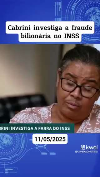 🚨BOMBA
O jornalista repórter Roberto #Cabrini investiga o maior #escândalo de roubo dos #aposentado...