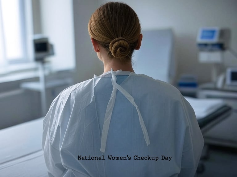 National Women's Check Up Day (5/12)
Remember ladies, if the doc suggests you cut back on your drinking, it's only because there's no drinking allowed in t