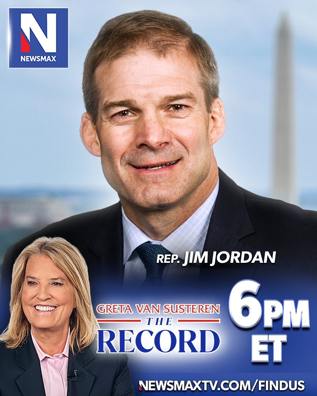 TONIGHT: Rep. Jim Jordan joins "The Record with Greta Van Susteren" to discuss the latest surroundin...