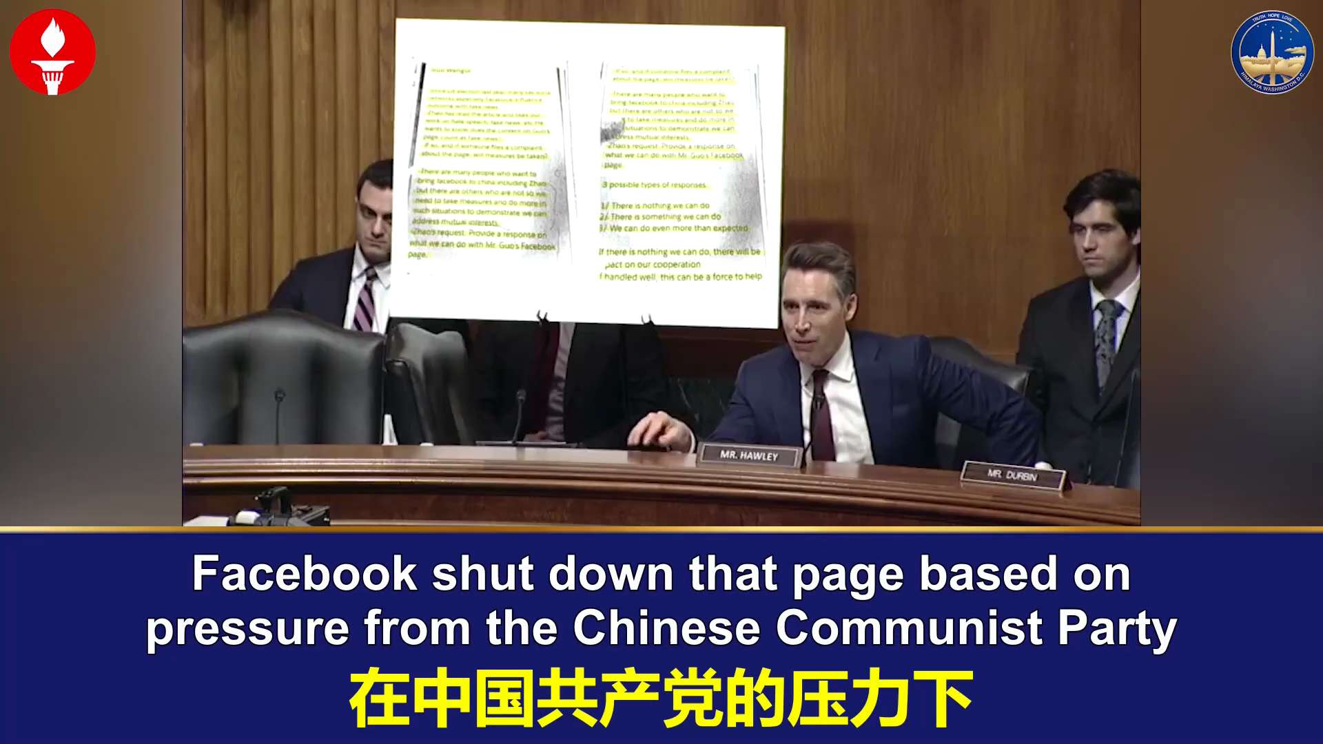 In sworn testimony before Congress, Sarah Wynn-Williams, former Director of Global Public Policy at ...