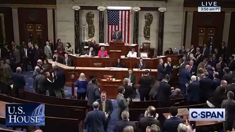 🚨BREAKING: THE HOUSE OF REPRESENTATIVES ERUPTS IN CHEERS AND APPLAUSE AS PRESIDENT TRUMP’S ONE BIG ...